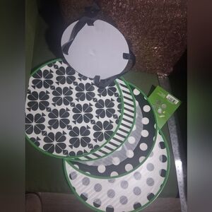 Kate Spade Set Of 4 Plates 10" Nwt